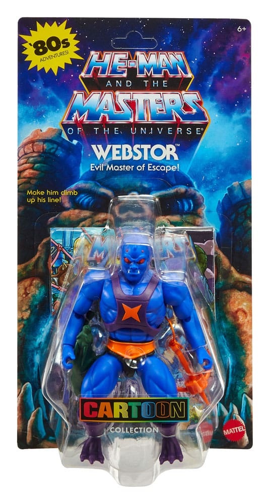 MASTERS OF THE UNIVERSE ORIGINS FIGURAS CARTOON COLLECTION: WEBSTOR