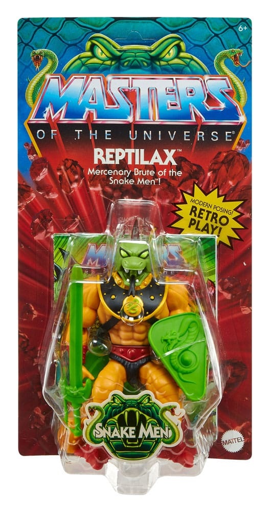 MASTERS OF THE UNIVERSE ORIGINS REPTILAX