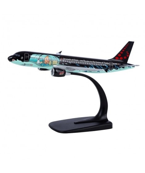 MAQUETA TINTIN · AIRBUS A320 RACKHAM BRUSSELS AIRLINES