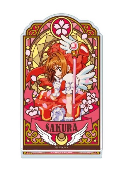 CARDCAPTOR SAKURA VIDRIERA ACRÍLICA COMMEMORATIVE 25TH ANNIVERSARY