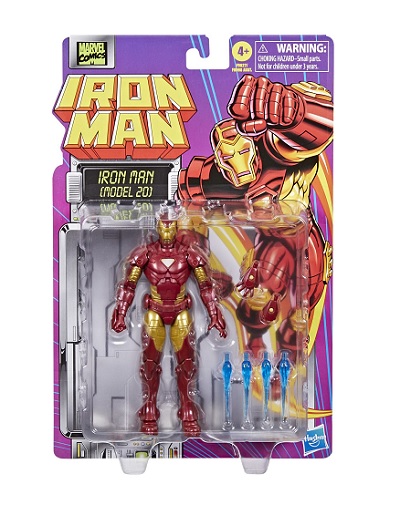 MARVEL LEGENDS VINTAGE IRON MAN (MODEL 20)