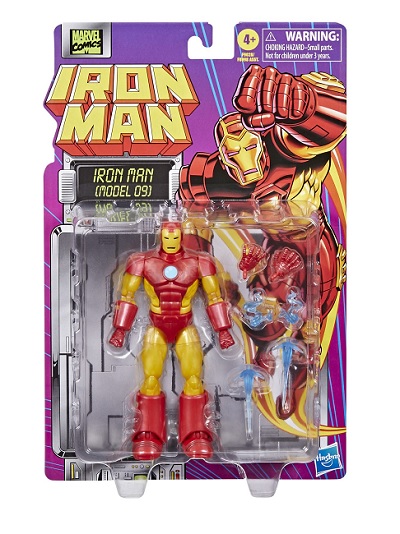 MARVEL LEGENDS VINTAGE IRON MAN (MODEL 09)