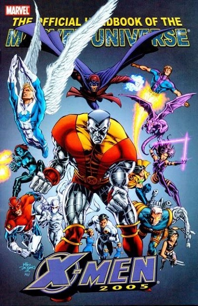 THE OFFICIAL HANDBOOK OF THE MARVEL UNIVERSE · X-MEN 2005 (INGLÉS)