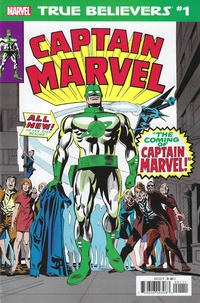 TRUE BELIEVERS #1 CAPTAIN MARVEL (INGLÉS)