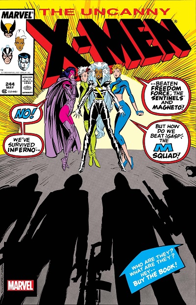 THE UNCANNY X-MEN (INGLES) 244 FACSIMILE ED.