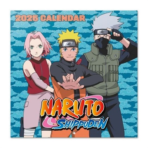 CALENDARIO NARUTO SHIPPUDEN 2025