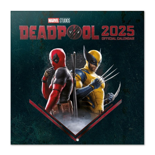 CALENDARIO DEADPOOL AND WOLVERINE 3 2025