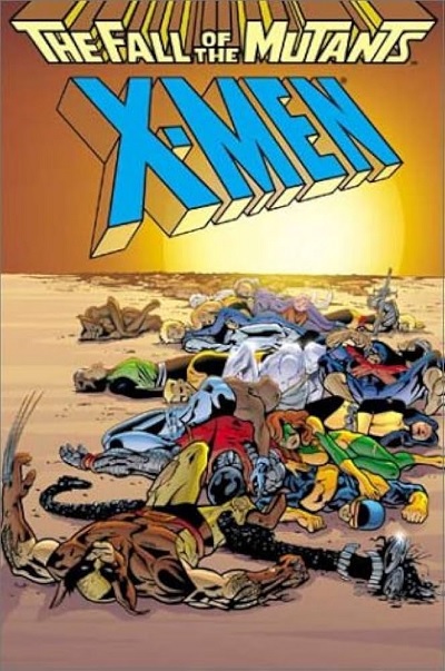 X-MEN THE FALL OF THE MUTANTS TP (INGLÉS)