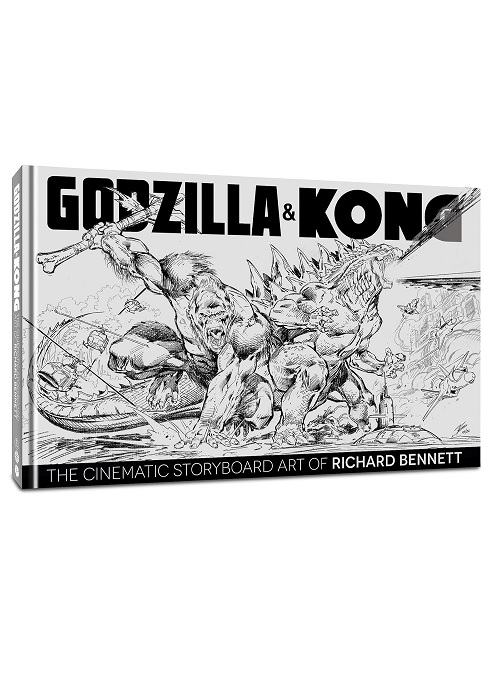 GODZILLA & KONG CINEMATIC STORYBOARD ART (INGLÉS)