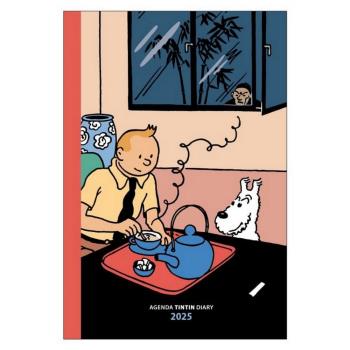 TINTIN AGENDA BOLSILLO 2025