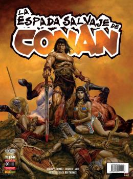 LA ESPADA SALVAJE DE CONAN VOL 2 # 01